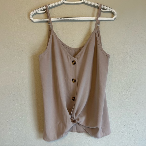 Tops - Women’s Button-Down Tank Top